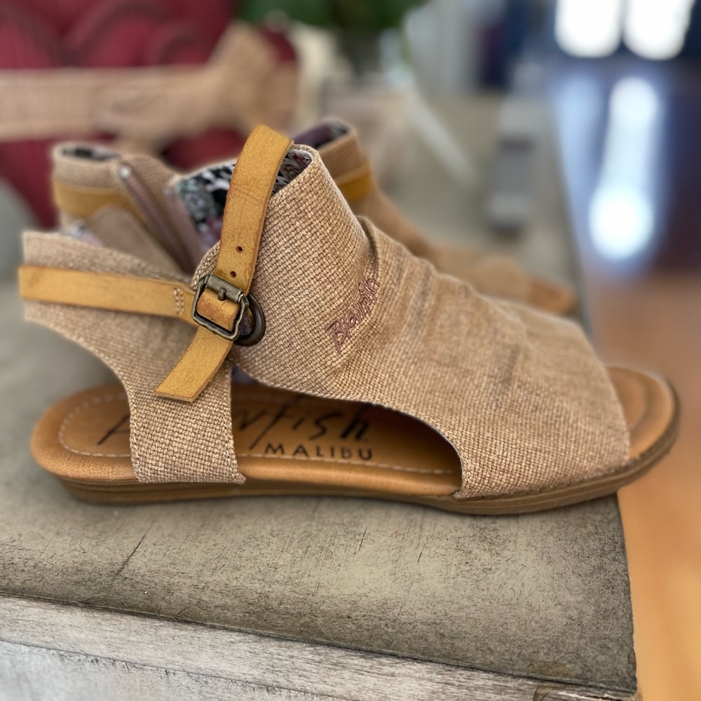 Blowfish sandals. Worn once.